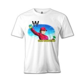 Lord T-Shirt MB-831 Genzo Wakabayashi W Beyaz Erkek T-Shirt