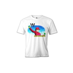 Lord T-Shirt MB-831 Genzo Wakabayashi W Beyaz Erkek T-Shirt