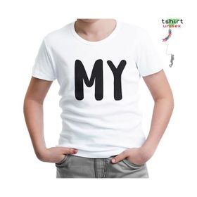 Lord T-Shirt MB-835 My Hero Hero Beyaz Erkek T-Shirt