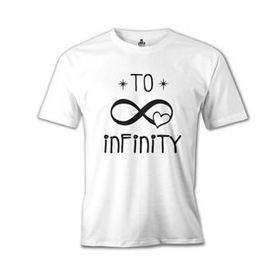 Lord T-Shirt MB-893 To Infinity Beyaz Erkek T-Shirt