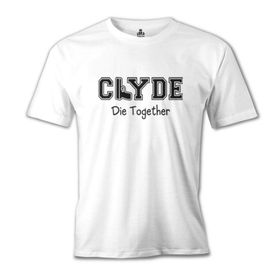 Lord T-Shirt MB-899 Bonnie And Clyde Bonnie Beyaz Erkek T-Shirt
