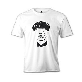 Lord T-Shirt MB-936 Peaky Blinders Hat Beyaz Erkek T-Shirt