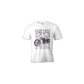 Lord T-Shirt MB-959 Hızlı Yaşa X Beyaz Erkek T-Shirt