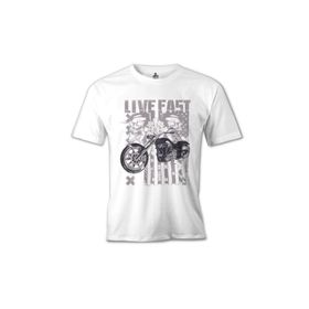 Lord T-Shirt MB-959 Hızlı Yaşa X Beyaz Erkek T-Shirt