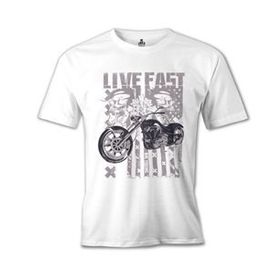Lord T-Shirt MB-959 Hızlı Yaşa X Beyaz Erkek T-Shirt