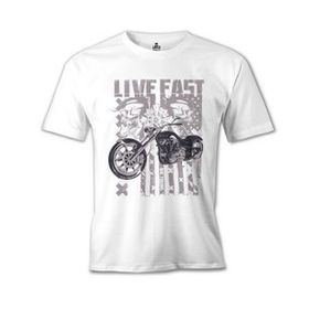 Lord T-Shirt MB-959 Hızlı Yaşa X Beyaz Erkek T-Shirt