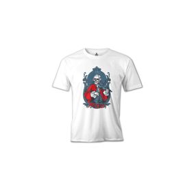 Lord T-Shirt MB-960 Mozart Keman Beyaz Erkek T-Shirt