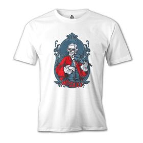 Lord T-Shirt MB-960 Mozart Keman Beyaz Erkek T-Shirt