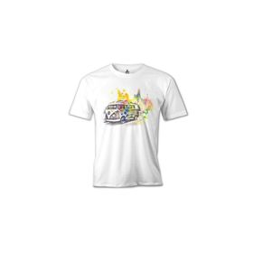 Lord T-Shirt MB-966 Wv Minibüs Beyaz Erkek T-Shirt