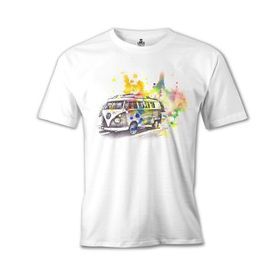 Lord T-Shirt MB-966 Wv Minibüs Beyaz Erkek T-Shirt