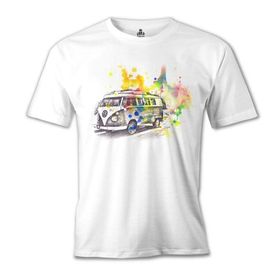Lord T-Shirt MB-966 Wv Minibüs Beyaz Erkek T-Shirt