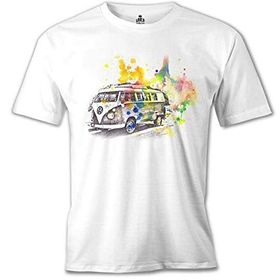 Lord T-Shirt MB-966 Wv Minibüs Beyaz Erkek T-Shirt