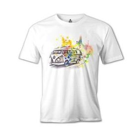 Lord T-Shirt MB-966 Wv Minibüs Beyaz Erkek T-Shirt