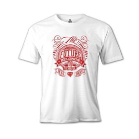 Lord T-Shirt MB-977 Future Dream Beyaz Erkek T-Shirt