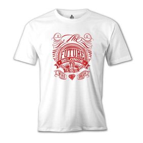 Lord T-Shirt MB-977 Future Dream Beyaz Erkek T-Shirt