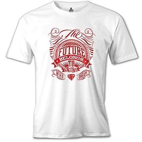 Lord T-Shirt MB-977 Future Dream Beyaz Erkek T-Shirt