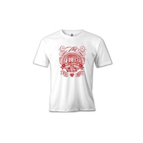 Lord T-Shirt MB-977 Future Dream Beyaz Erkek T-Shirt