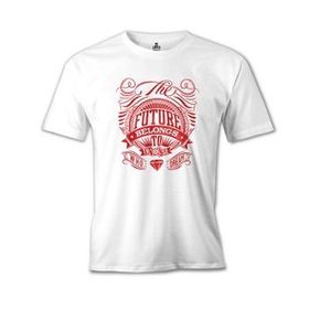 Lord T-Shirt MB-977 Future Dream Beyaz Erkek T-Shirt