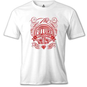 Lord T-Shirt MB-977 Future Dream Beyaz Erkek T-Shirt