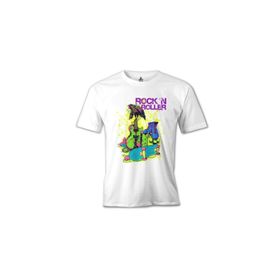 Lord T-Shirt MB-992 Rock'n Roller Beyaz Erkek T-Shirt