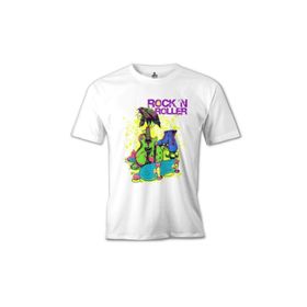 Lord T-Shirt MB-992 Rock'n Roller Beyaz Erkek T-Shirt