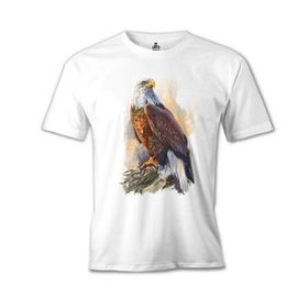 Lord T-Shirt MB-998 Kartal Landing Beyaz Erkek T-Shirt