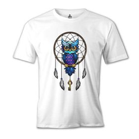 Lord T-Shirt MB-999 Düş Kapanı Baykuş Beyaz Erkek T-Shirt