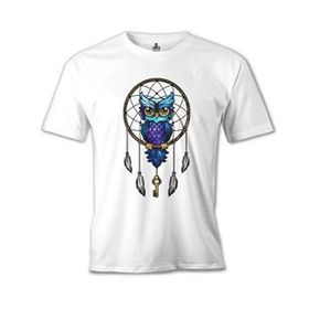 Lord T-Shirt MB-999 Düş Kapanı Baykuş Beyaz Erkek T-Shirt