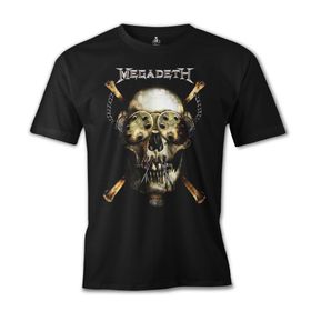 Lord T-Shirt Megadeth - Vic 3 Siyah Erkek T-shirt