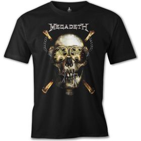 Lord T-Shirt Megadeth - Vic 3 Siyah Erkek T-shirt