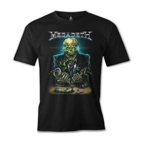 Lord T-Shirt Megadeth - Vic 4 Siyah Erkek T-shirt
