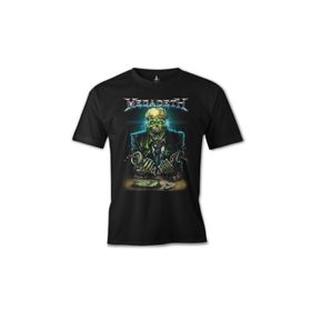 Lord T-Shirt Megadeth - Vic 4 Siyah Erkek T-shirt