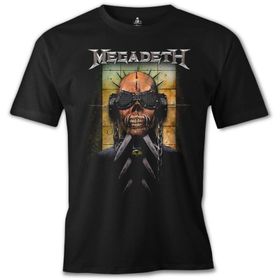 Lord T-Shirt Megadeth - Vic 5 Siyah Erkek T-shirt