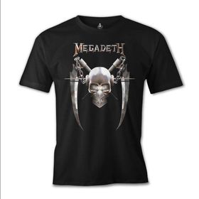 Lord T-Shirt Megadeth - Vic 6 Siyah Erkek T-shirt