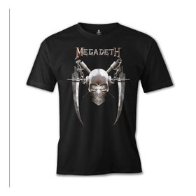 Lord T-Shirt Megadeth - Vic 6 Siyah Erkek T-shirt