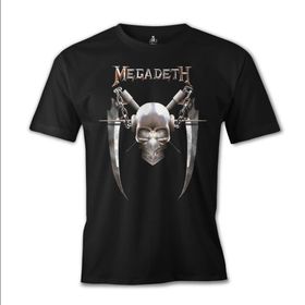 Lord T-Shirt Megadeth - Vic 6 Siyah Erkek T-shirt