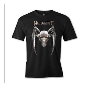 Lord T-Shirt Megadeth - Vic 6 Siyah Erkek T-shirt