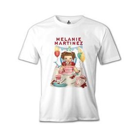 Lord T-Shirt Melanie Martinez - Party Beyaz Erkek T-shirt