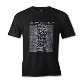Lord T-Shirt Meow Division Siyah Erkek T-shirt