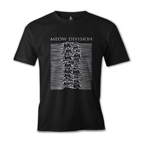 Lord T-Shirt Meow Division Siyah Erkek T-shirt