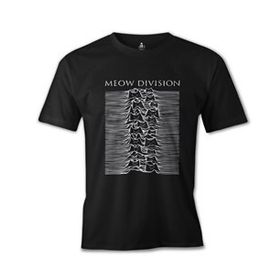 Lord T-Shirt Meow Division Siyah Erkek T-shirt