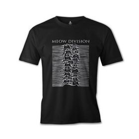 Lord T-Shirt Meow Division Siyah Erkek T-shirt