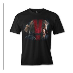 Lord T-Shirt Metal Gear Solid V - The Phantom Pain Siyah Erkek T-shirt