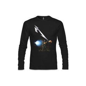 Lord T-Shirt Metallica James Erkek Siyah Sweatshirt