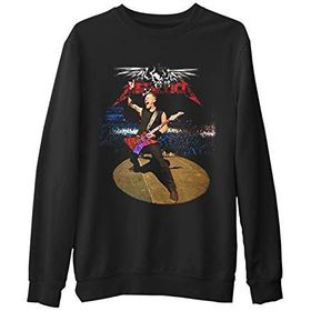Lord T-Shirt Metallica James Erkek Siyah Sweatshirt