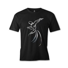 Lord T-Shirt Mevlana Siyah Erkek T-shirt