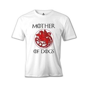 Lord T-Shirt Mother of Dogs Beyaz Erkek T-shirt
