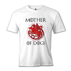 Lord T-Shirt Mother of Dogs Beyaz Erkek T-shirt