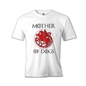 Lord T-Shirt Mother of Dogs Beyaz Erkek T-shirt