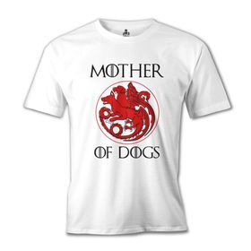 Lord T-Shirt Mother of Dogs Beyaz Erkek T-shirt